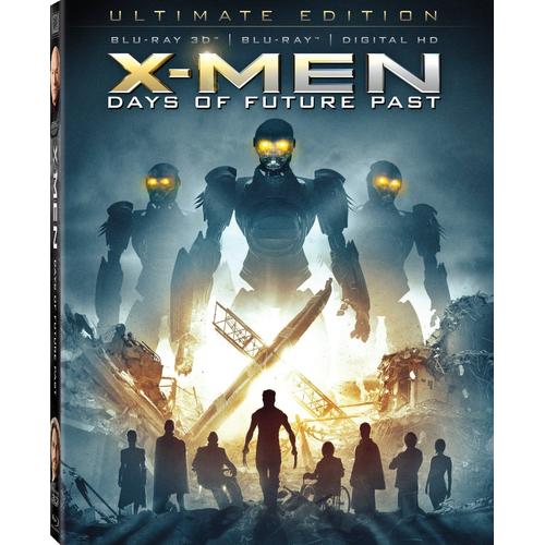 X-Men: Days Of Future Past - Ultimate Edition - Blu-Ray 3d + Blu-Ray + Digital Hd - Import Us