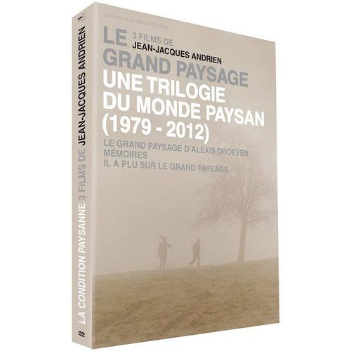 Grand Paysage : Une Trilogie Du Monde Paysan (1979 - 2012) - 3 Films De Jean-Jacques Andrien - Dvd + Livre