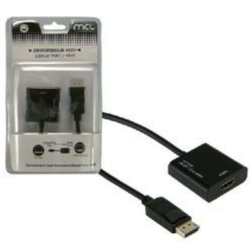MCL CG-291CAZ - Adaptateur vidéo - DisplayPort mâle pour HDMI femelle - support 4K