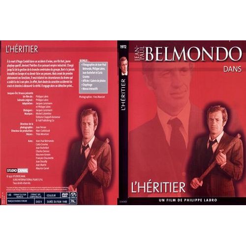 L'héritier Dvd L'héritier Legendes Du Cinema Francais Jean Paul Belmondo