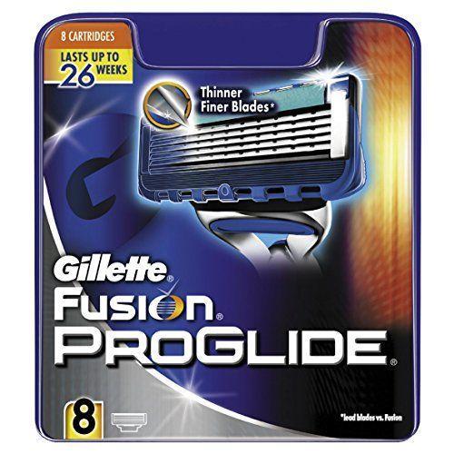 Gilette Fusion Proglide Pack De 8 Lames De Rasoir 