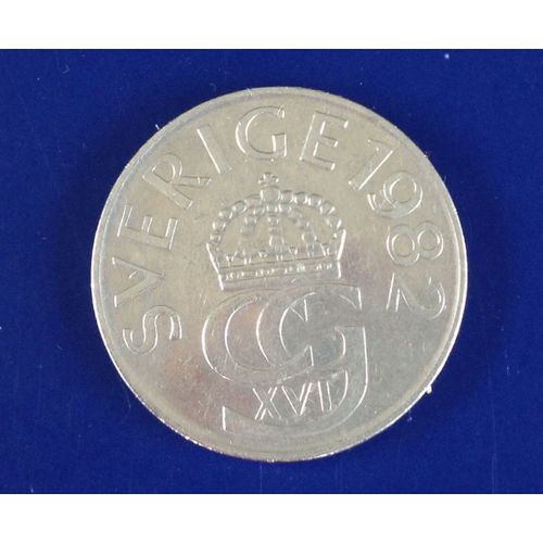 5 Kronor, Suède, 1982