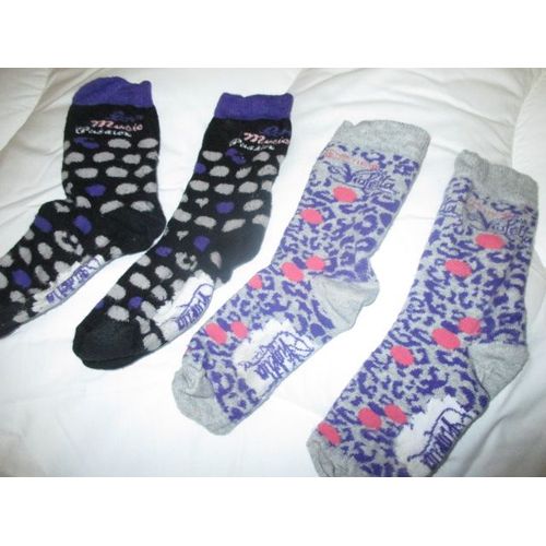 Lot De 2 Paires De Chaussettes Violetta - Taille 31/34
