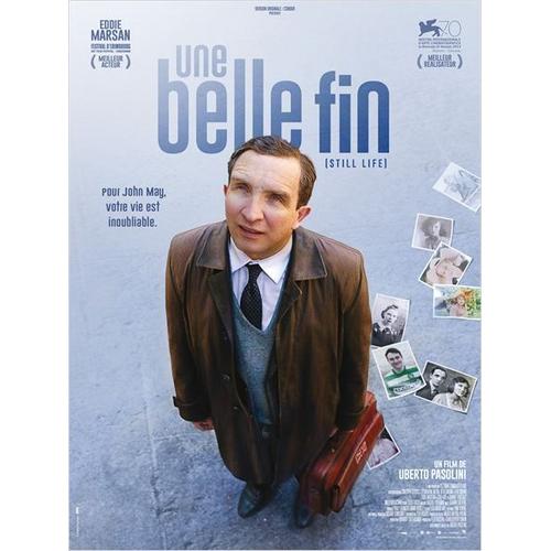 Une Belle Fin (Still Life) -Véritable Affiche De Cinéma Pliée-Format 40x60 Cm-De Uberto Pasolini Avec Eddie Marsan, Joanne Froggatt, Karen Drury, Andrew Buchan, Neil D'souza, Paul Anderson - 2015