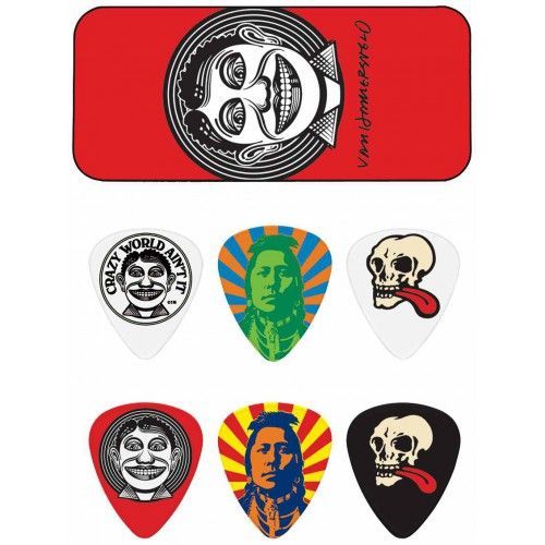 Dunlop Jvhpt01m John Van Hamersveld Johnny Face Boîte De Médiators