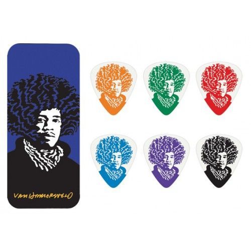 Dunlop Jvhpt03m John Van Hamersveld Jimi Boîte De Médiators