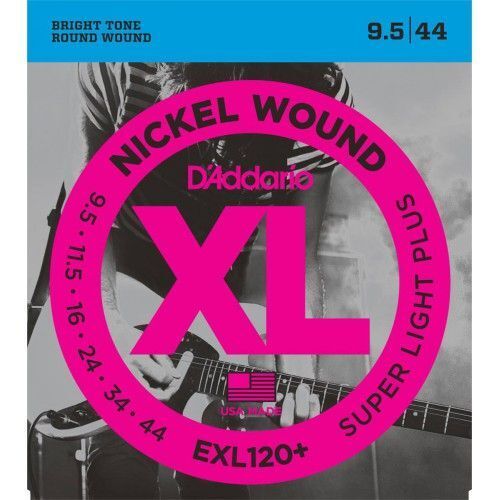 Daddario Exl120+ Set De Cordes Pour Guitare Électrique