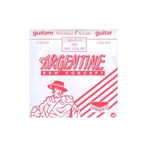 Argentine 1016mf - Corde De Mi Grave Au Détail À Boucle Guitare Manouche - Tirant 46