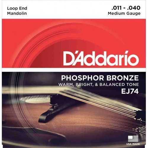 Daddario Ej74 Jeu De Cordes Pour Mandoline