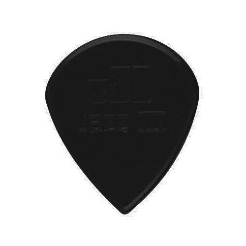 Dunlop Jazz Iii Black Stiffo 6-Pack Médiators (6x) 1.38mm Noir