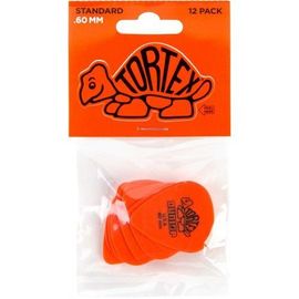Dunlop Tortex Standard Médiator 0,60 Mm Orange (12x)