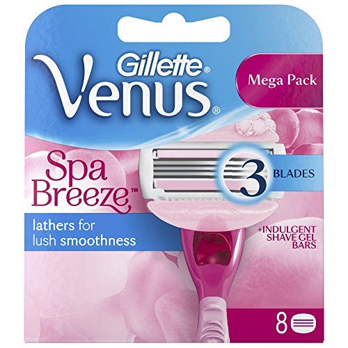 Gillette Venus Breeze Spa Pack De 8 Recharges De Lames 