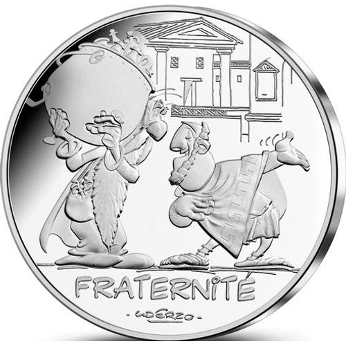 Piece De 10 Euro Asterix Argent 333%