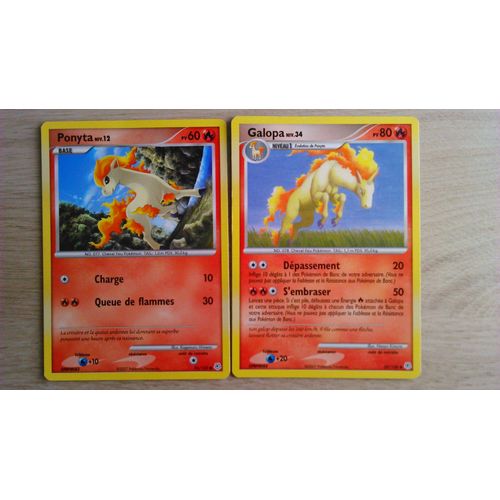 Pokémon Ponyta - Galopa - Diamant & Perle