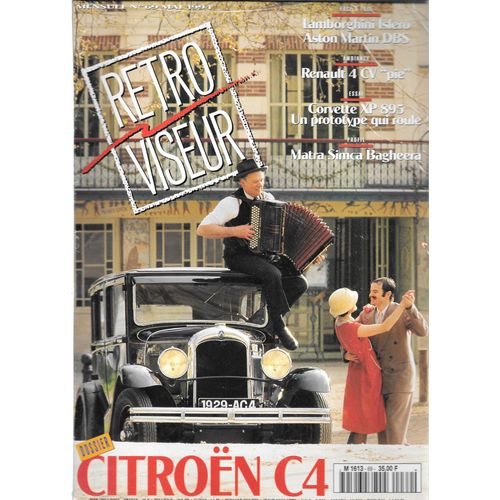 Rétroviseur N° 69 - Mai 1994 - Dossier Citroën C4