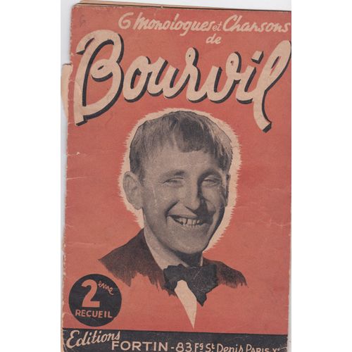 6 Monologues Et Chansons De Bourvil