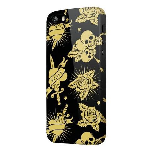 Coque Rigide Série Glam Rock Hardy Or Pour Apple Iphone 6