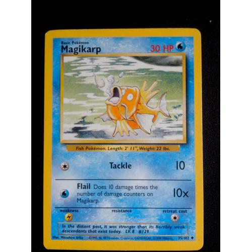 Magicarpe ( Magikarp ) 35/102 Set De Base Eng