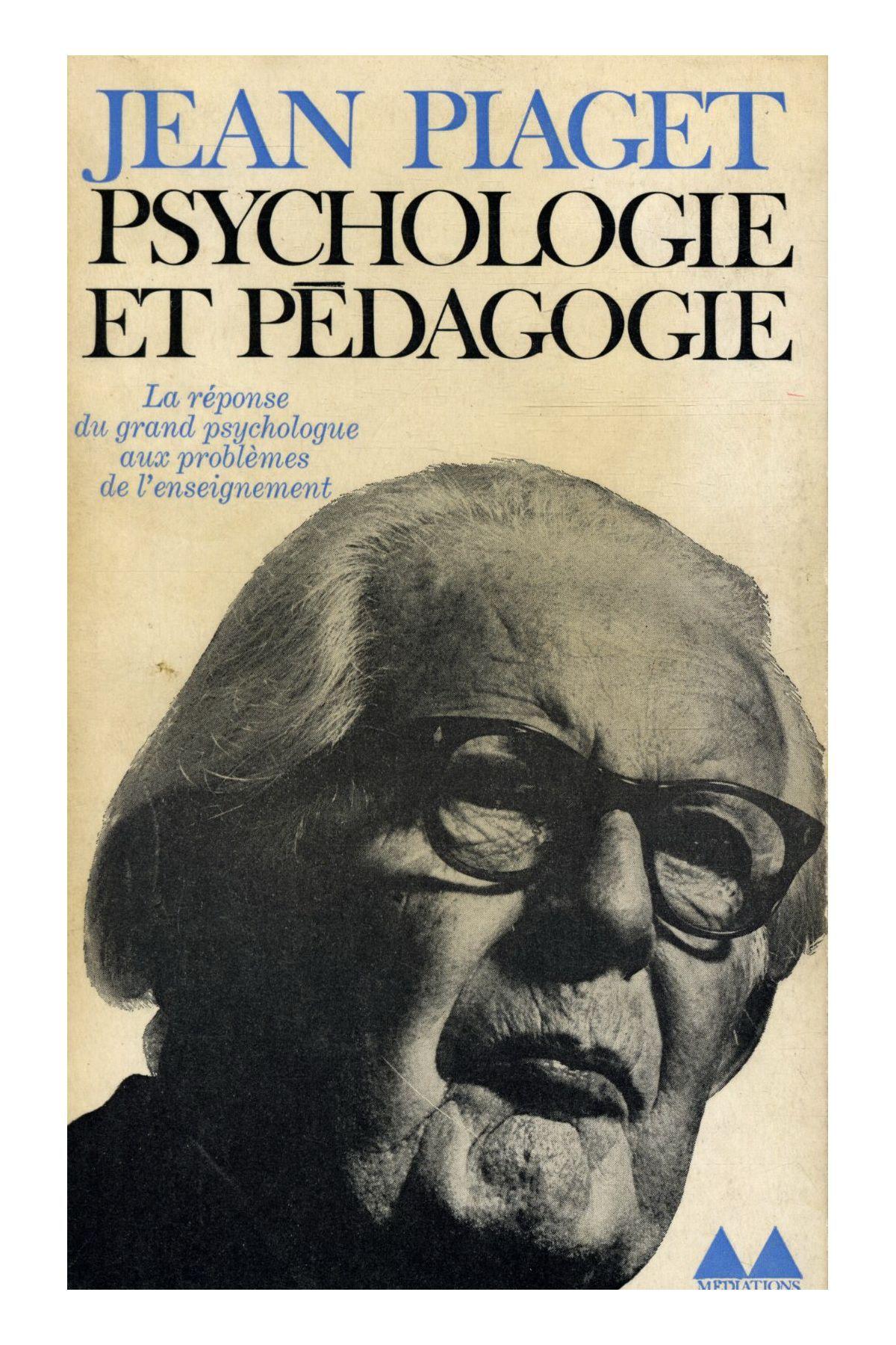 Psychologie et p dagogie Piaget Jean R f 13388 Rakuten