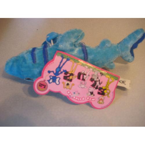 Porte Clé Requin Peluche Doudou Mes Peluches Eluz 17 Cm