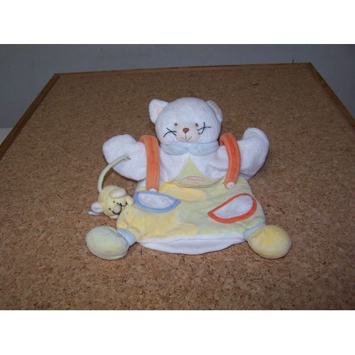 Doudou Chat Marionnette Doudou Et Compagnie Et Son Souriceau Ou Souris