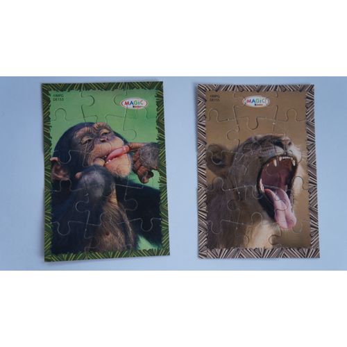 Kinder - Puzzles Singe Et Lion