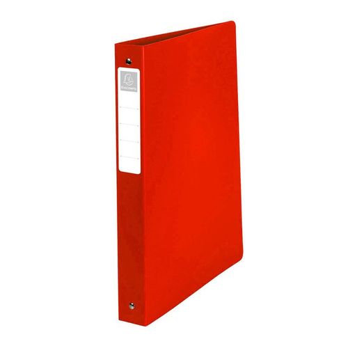 Exacompta Lot De 5 Classeurs 4 Ann. 30 Mm Dos De 40mm Pp Rigide 10/10e A4 Maxi Rouge