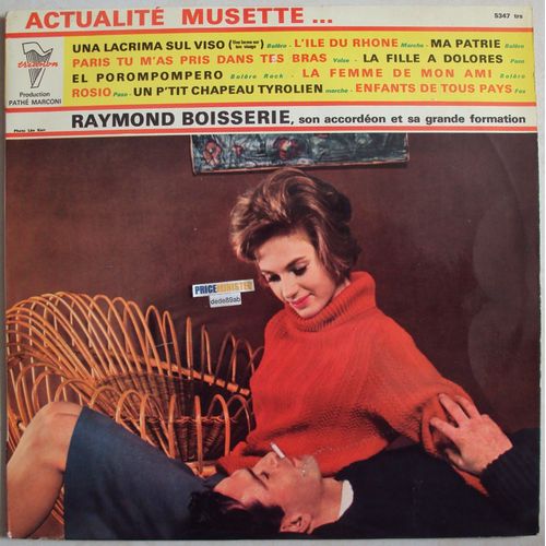 Actualité Musette... Una Lacrima Sul Viso . Paris Tu M'as Pris Dans Tes Bras . Enfants De Tous Pays . El Porompompero ........