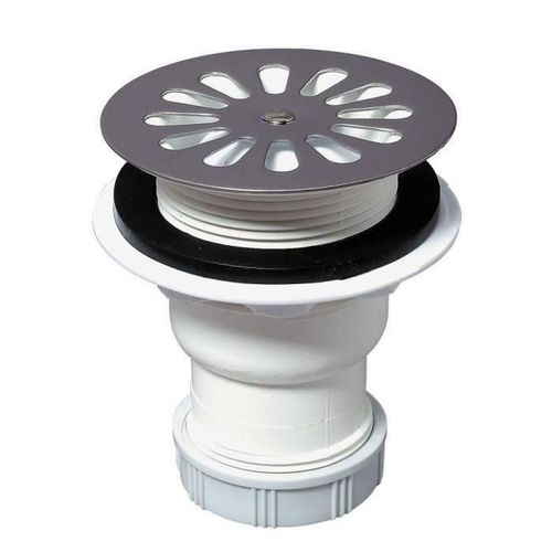 WIRQUIN Bonde douche droite en acrylique a coller