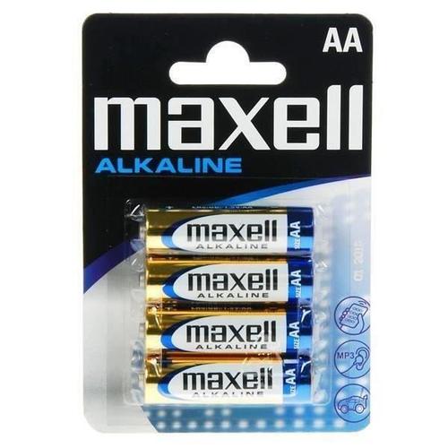 MAXELL AA LR06 Alcaline Blister de 4