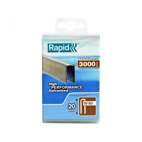 RAPID 3000 agrafes 90/20mm galvanisées