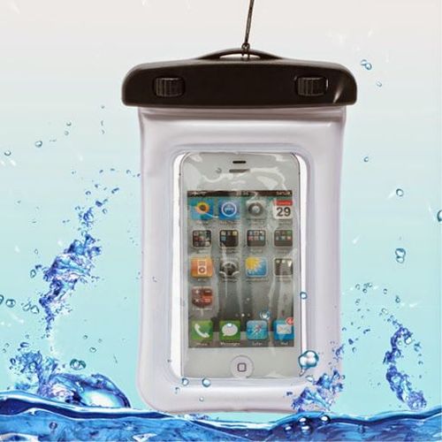 Housse Etui Pochette Etanche Waterproof Pour Archos 40 Titanium - Blanc