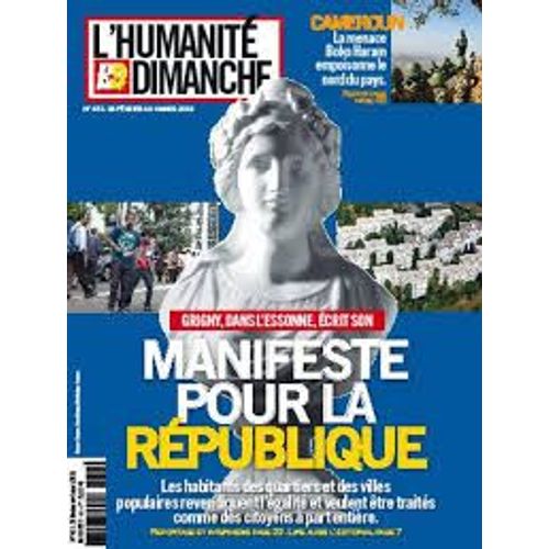 L'humanité Dimanche 21618 