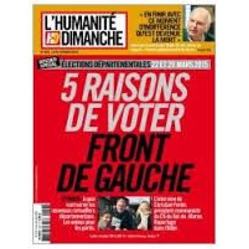 L'humanité Dimanche 21628 