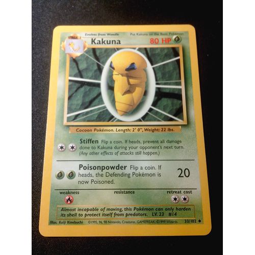 Kakuna ( Coconfort ) 33/102 Set De Base Eng