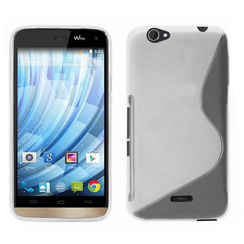 Coque Silicone Pour Wiko Getaway Gel Motif S Au Dos - Transparent