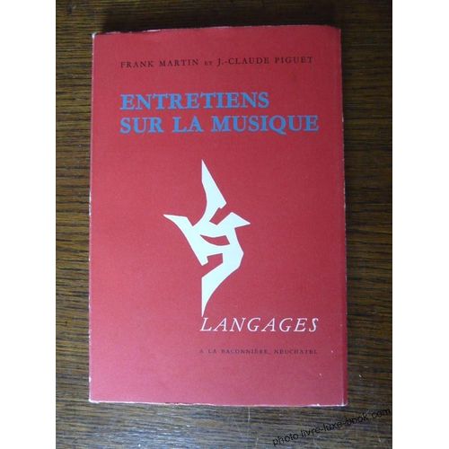 Entretiens Sur La Musique