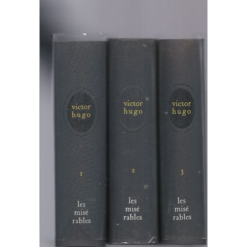 Les Misérables En Trois Tomes