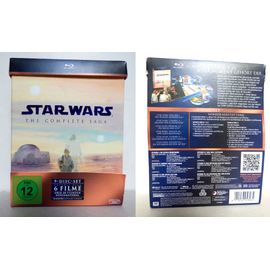 Coffret Blu-ray « Star Wars The Complete Saga » Rakuten