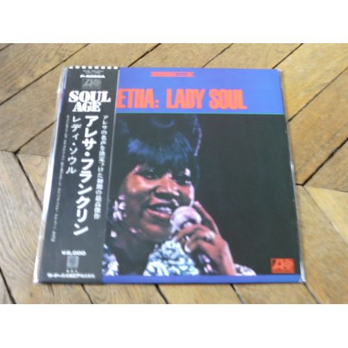 Lady Soul Lp Japon Obi Insert 