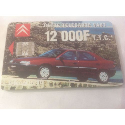 Telecarte 50 Citroën Félix Faure
