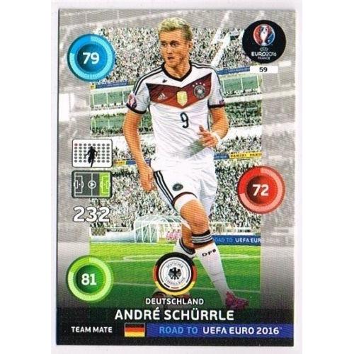 N°59 - André Schürrle - Allemagne - Road To Euro 2016 - Uefa Euro 2016 