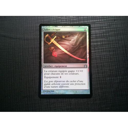 Sabre Civique Foil Premium Retour Sur Ravnica 227/274