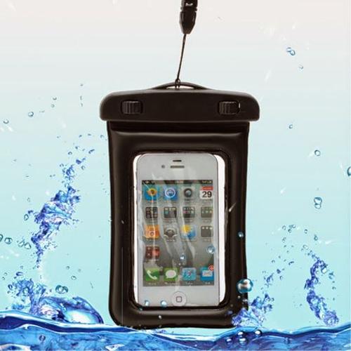 Housse Etui Pochette Etanche Waterproof Pour Samsung G850f Galaxy Alpha - Noir