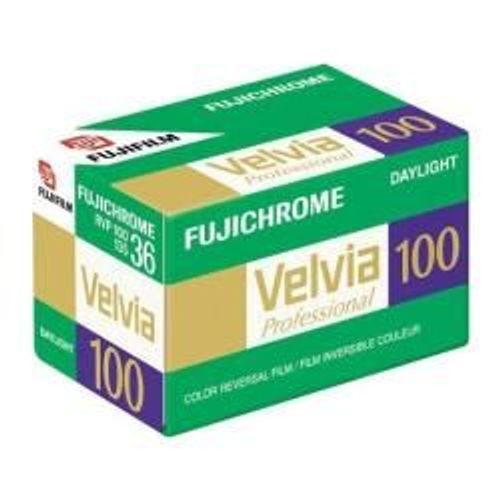 Fujifilm Fujichrome Velvia 100 Professional [RVP100] - Pellicule diapositive couleur - 135 (35 mm) - ISO 100 - 36 poses