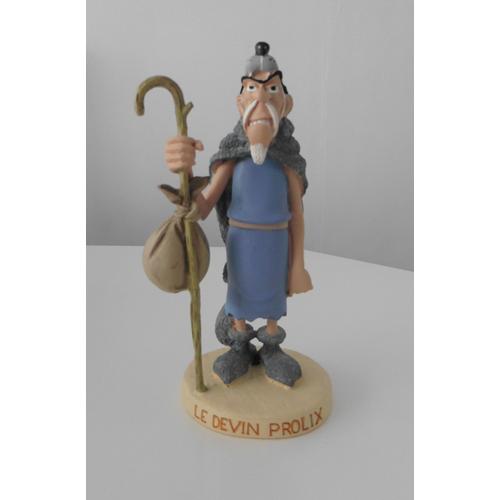 Figurine En Résine Collection Atlas Asterix : Le Devin Prolix