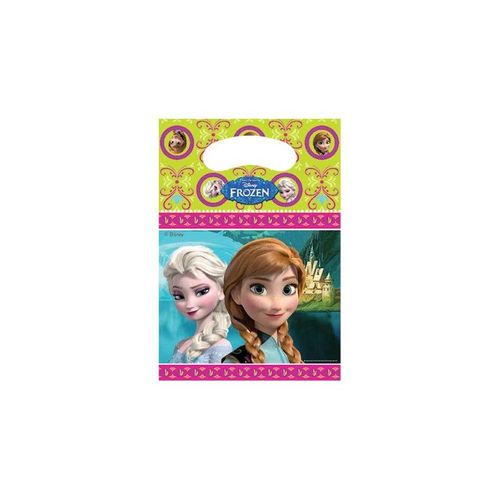 6 Sacs De Fête La Reine Des Neiges - 221442 - Taille Unique