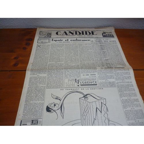 Candide  N° 829  Du 31 Janvier 1940