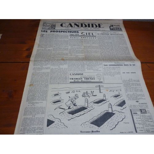 Candide   N°827  Du 17 Janvier 1940