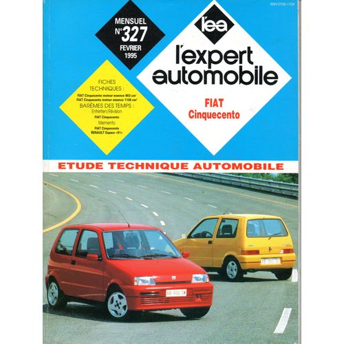 Revue Technique L'expert Automobile N° 327 Fiat Cinquecento